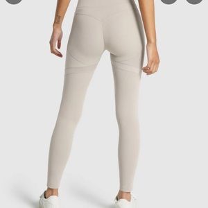 Gymshark Whitney Mesh Leggings - Mink.